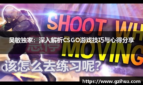 吴敏独家：深入解析CSGO游戏技巧与心得分享